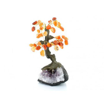 Carnelian Bonsai Tree - Medium