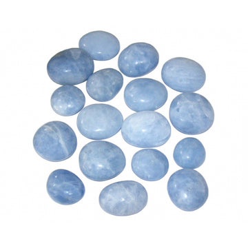 Calcite, Blue pebble