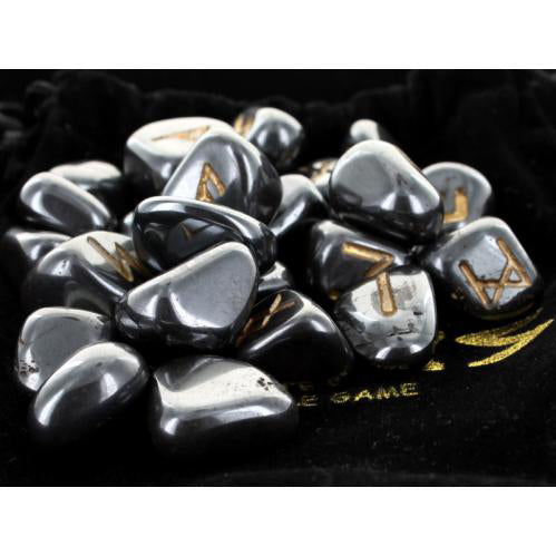 Hematite Rune Stones
