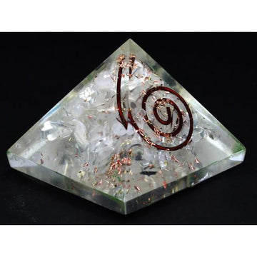Quartz Orgone Pyramid 40