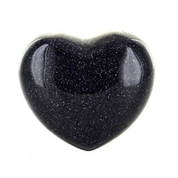 Goldstone, Blue Heart - Large