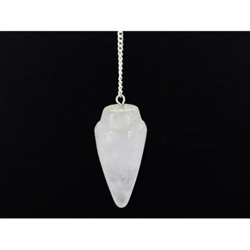 Rose Quartz Round Cone Pendulum