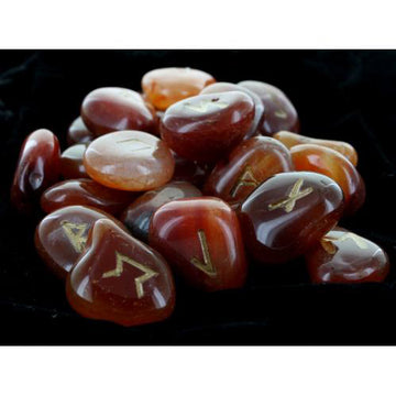 Carnelian Rune Stones