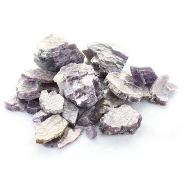 Lepidolite, Bubble Rough