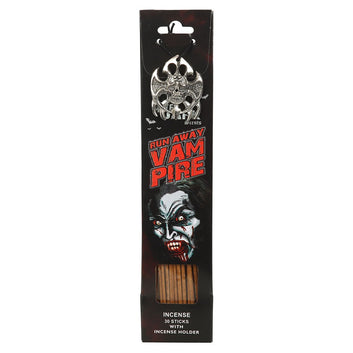 RUN AWAY VAMPIRE INCENSE STICKS WITH HOLDER