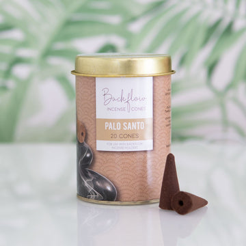 TINS OF ELEMENTS PALO SANTO JUMBO BACKFLOW CONES