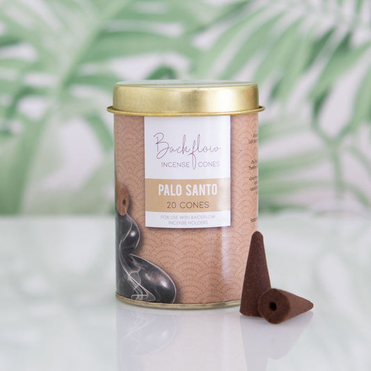 TINS OF ELEMENTS PALO SANTO JUMBO BACKFLOW CONES
