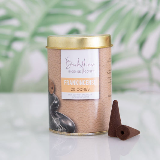 TINS OF ELEMENTS FRANKINCENSE JUMBO BACKFLOW CONES