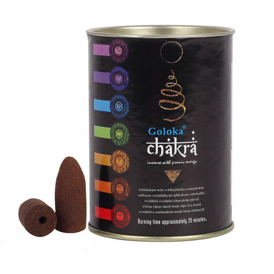 GOLOKA CHAKRA BACKFLOW INCENSE CONES