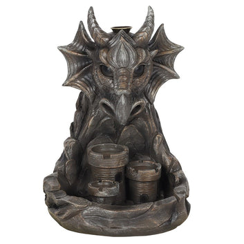 GREY DRAGON BACKFLOW INCENSE BURNER