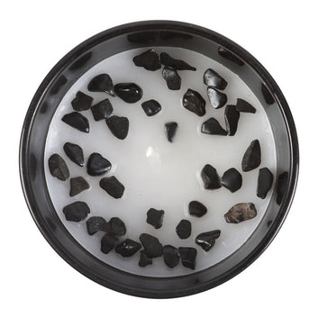 SCORPIO BLACK OUDH GEMSTONE ZODIAC CANDLE