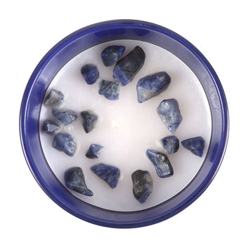 TAURUS AMBER & VANILLA GEMSTONE ZODIAC CANDLE