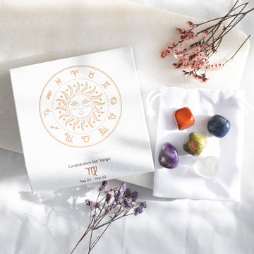 VIRGO CRYSTAL TUMBLESTONE SET