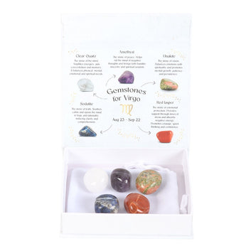 VIRGO CRYSTAL TUMBLESTONE SET