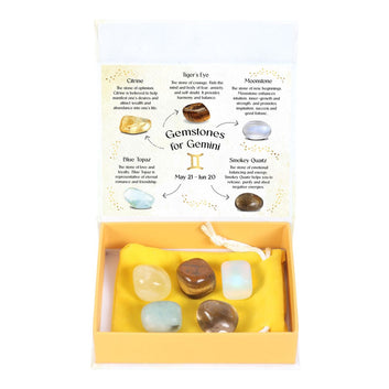 GEMINI CRYSTAL TUMBLESTONE SET