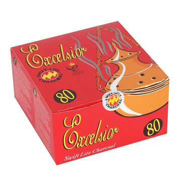 BOX OF 80 CHARCOAL DISCS