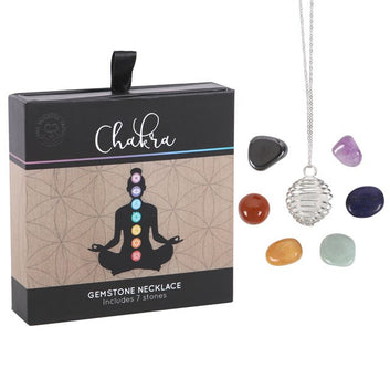 CHAKRA GEMSTONE CRYSTAL NECKLACE KIT
