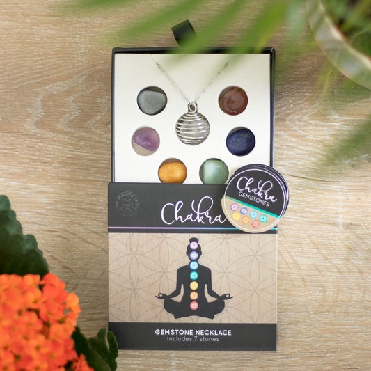 CHAKRA GEMSTONE CRYSTAL NECKLACE KIT
