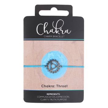 THROAT CHAKRA CHARM BRACELET