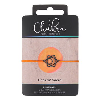 SACRAL CHAKRA CHARM BRACELET