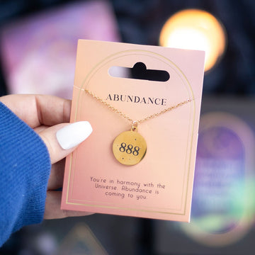 888 ANGEL NUMBER ABUNDANCE NECKLACE
