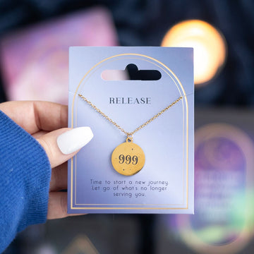 999 ANGEL NUMBER RELEASE NECKLACE