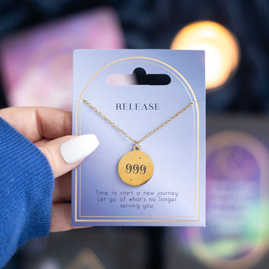 999 ANGEL NUMBER RELEASE NECKLACE