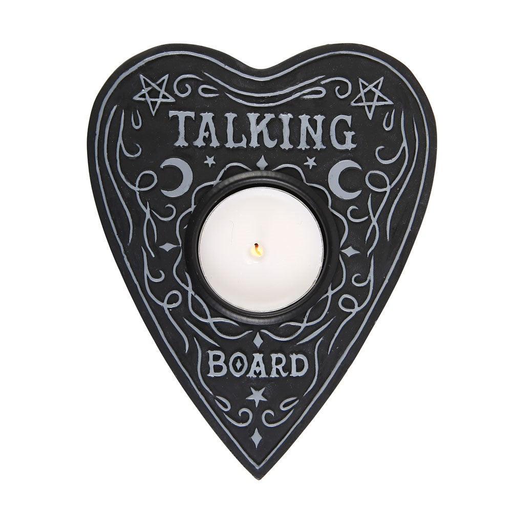 TALKING BOARD TEALIGHT CANDLE HOLDER