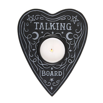TALKING BOARD TEALIGHT CANDLE HOLDER