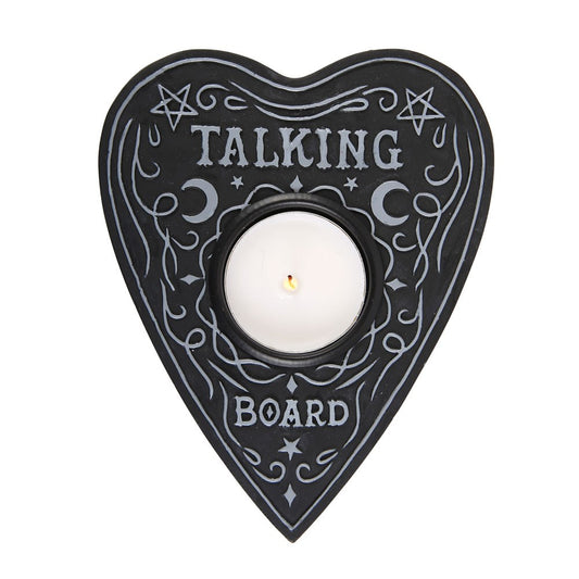 TALKING BOARD TEALIGHT CANDLE HOLDER