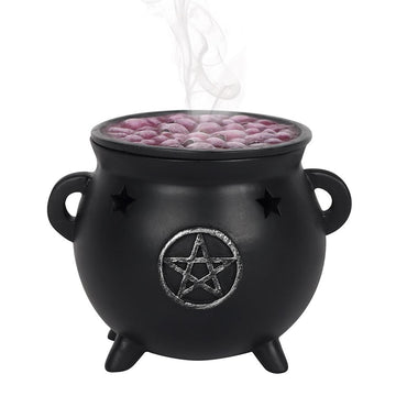 PENTAGRAM CAULDRON INCENSE CONE HOLDER