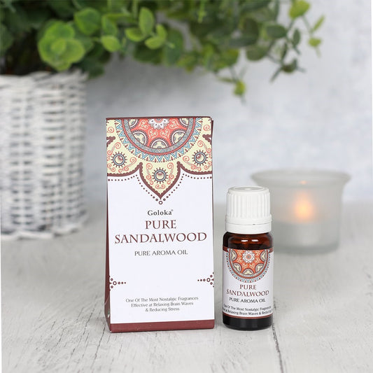 GOLOKA 10ML PURE SANDALWOOD FRAGRANCE OIL