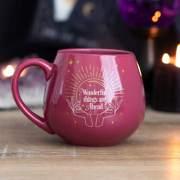 PINK FORTUNE TELLER COLOUR CHANGING MUG