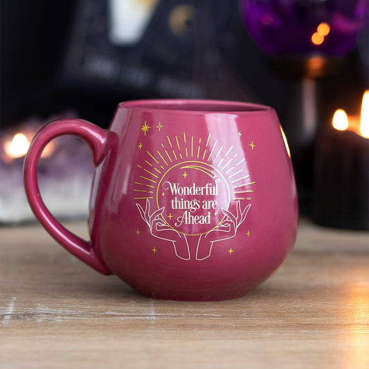 PINK FORTUNE TELLER COLOUR CHANGING MUG