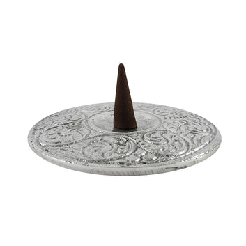 10CM SILVER PENTAGRAM INCENSE HOLDER