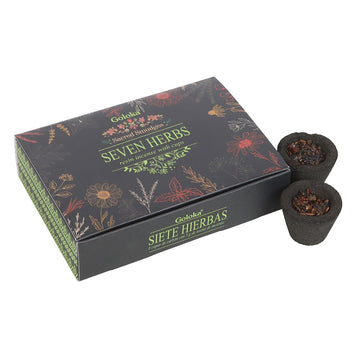 GOLOKA SEVEN HERBS RESIN INCENSE SMUDGE CUPS