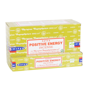 POSITIVE ENERGY INCENSE STICKS BY SATYA