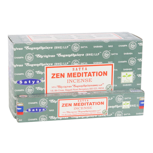 ZEN MEDITATION INCENSE STICKS BY SATYA
