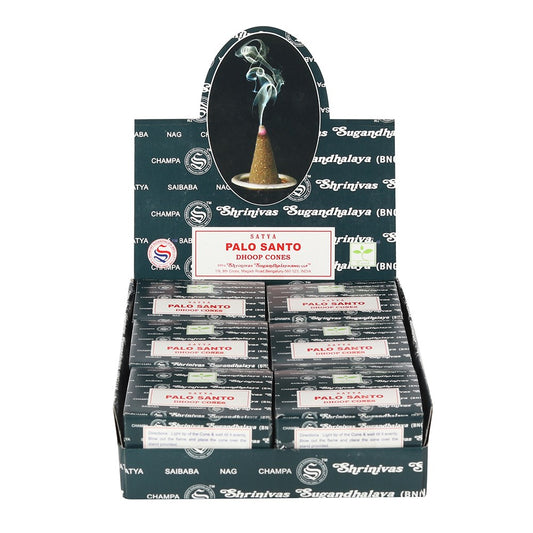 PALO SANTO DHOOP CONES BY SATYA