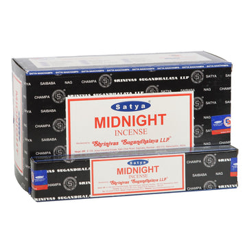 MIDNIGHT INCENSE STICKS BY SATYA