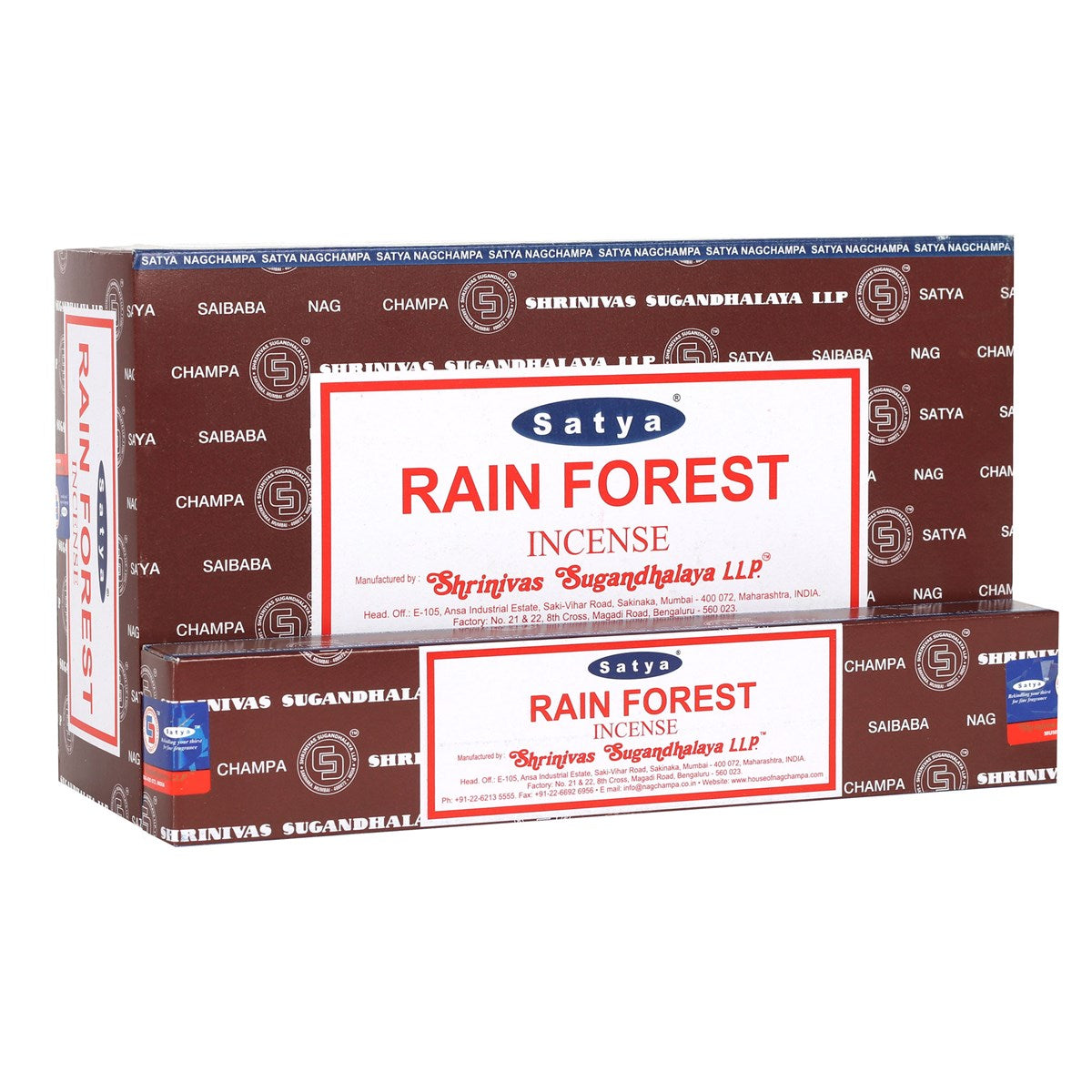 RAINFOREST INCENSE STICKS BY SATYA