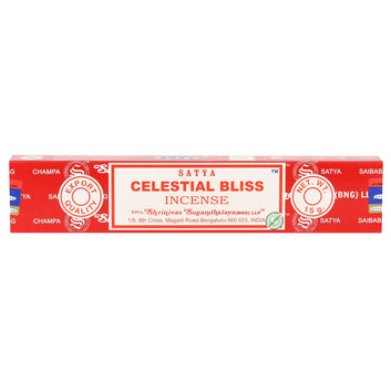 CELESTIAL BLISS FOREST INCENSE STICKS BY SATYA