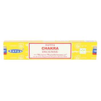 CHAKRA INCENSE STICKS BY SATYA