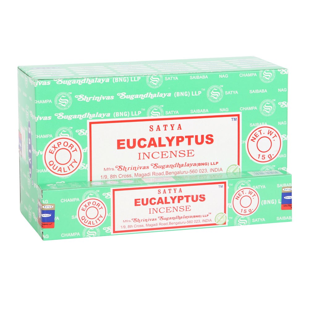 EUCALYPTUS INCENSE STICKS BY SATYA