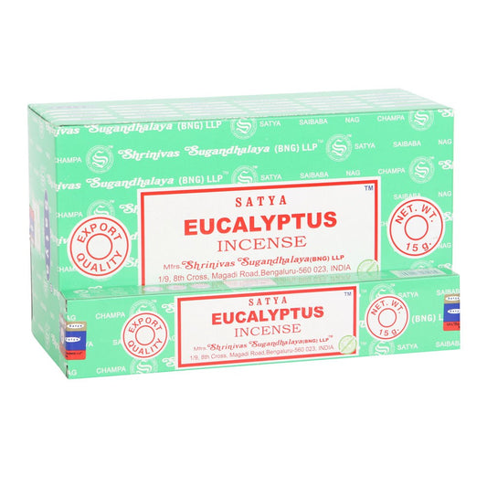 EUCALYPTUS INCENSE STICKS BY SATYA