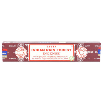 INDIAN RAIN FOREST INCENSE STICKS BY SATYA
