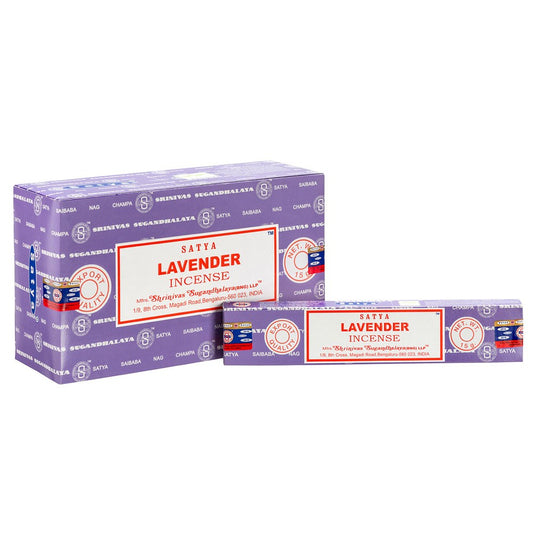 LAVENDER INCENSE STICKS BY SATYA