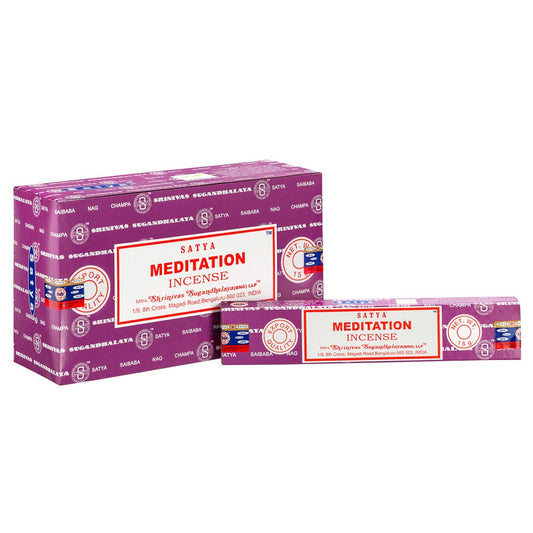 MEDITATION INCENSE STICKS BY SATYA