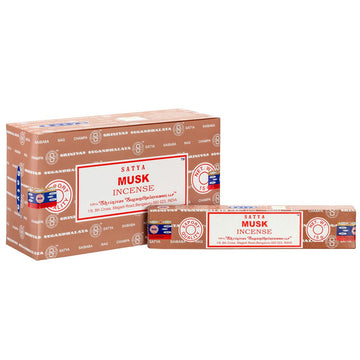 MUSK INCENSE STICKS BY SATYA