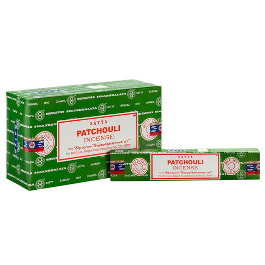 PATCHOULI INCENSE STICKS BY SATYA